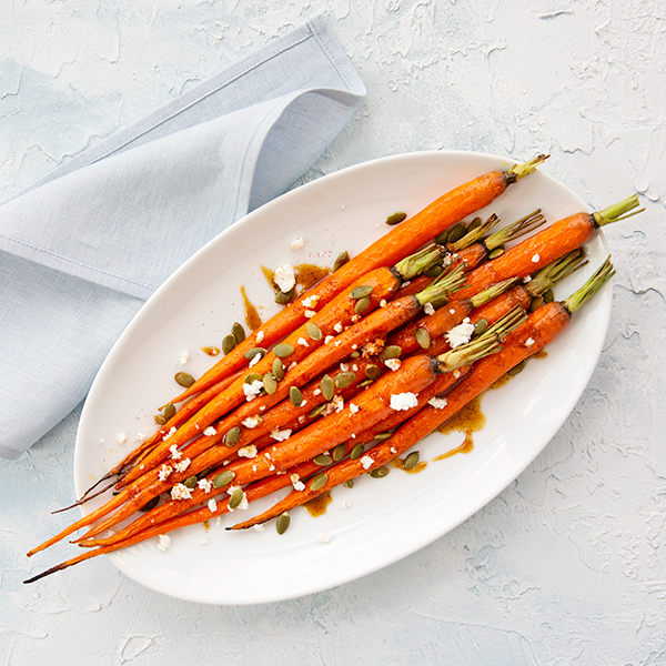 Spicy Chili Maple Glazed Carrots