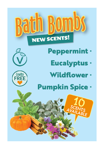 Natural Grocers® Brand Bath Bombs - New Scents!