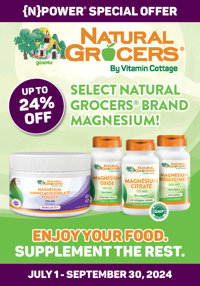 Natural Grocers® Brand Magnesium Sale