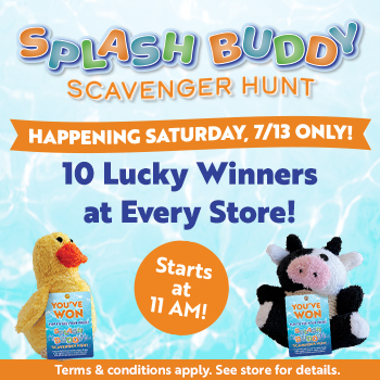 Splash Buddy Scavenger Hunt - 7/13 Only!