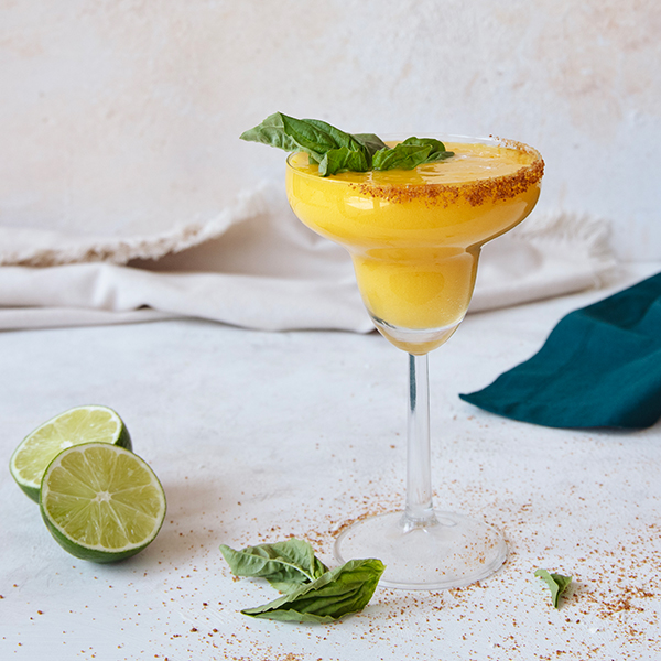 Frozen Mango Margarita Mocktail