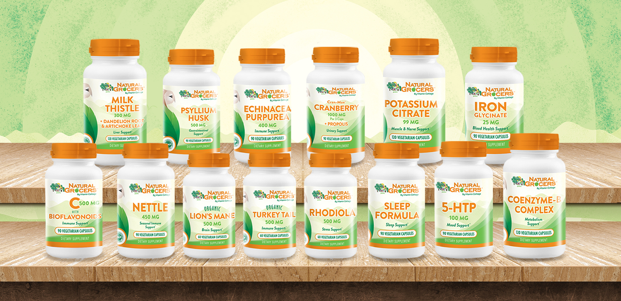 Natural Grocers Brand Products - Vitamins & Supplements