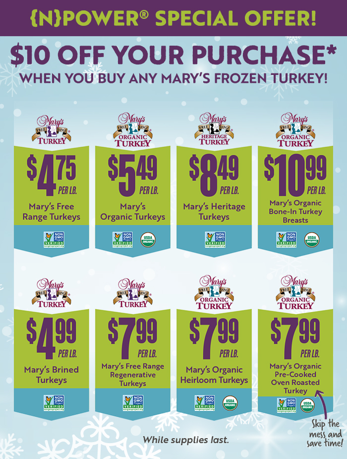 Make Mary's Turkey Part Of Your Holiday Celebration