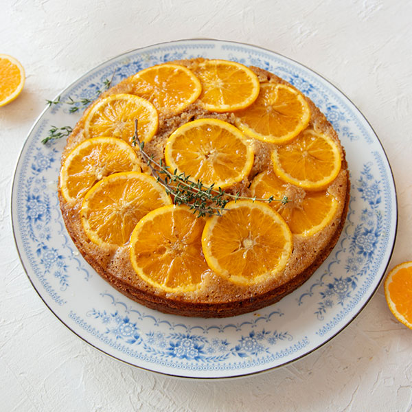 Candied Orange “Polenta” Cake