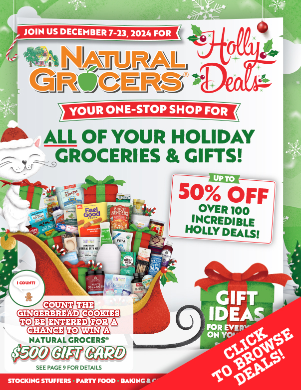 Natural Grocers Holly Deals 2024