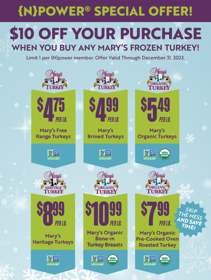 Make Mary's Turkey Part Of Your Holiday Celebration