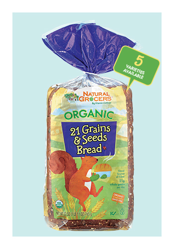 Natural Grocers® Brand Organic Sprouted Sliced Bread