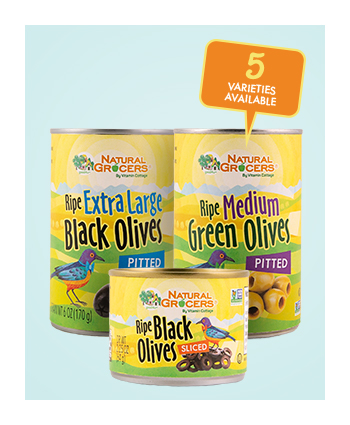 Natural Grocers® Brand Non-GMO Canned Olives