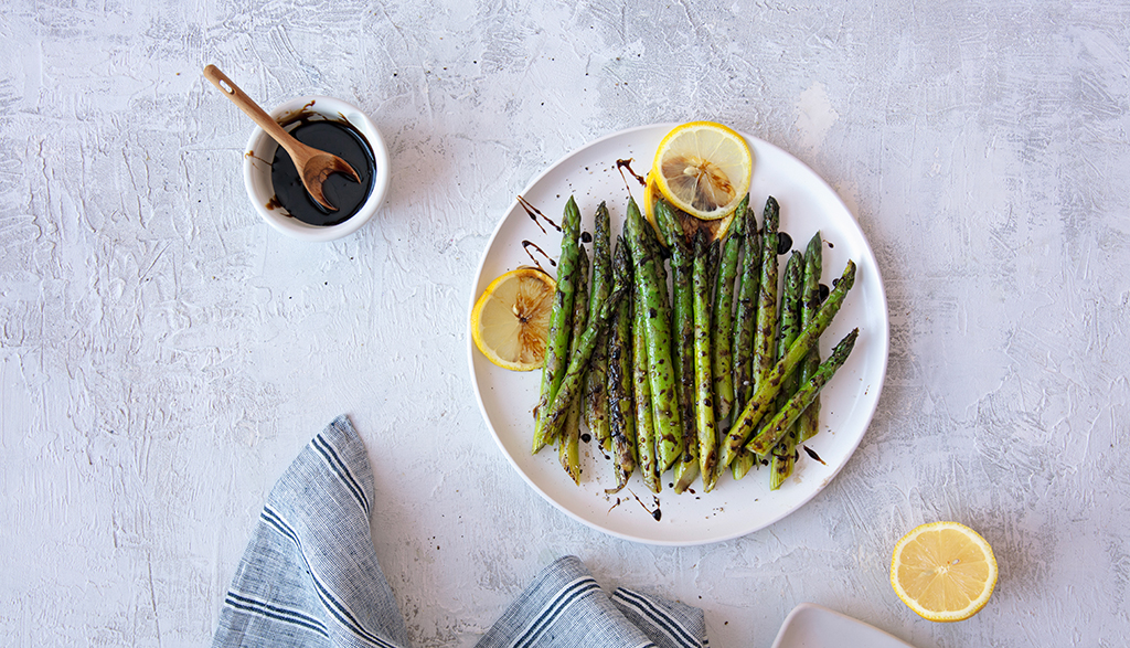 Lemon Balsamic Asparagus Recipe