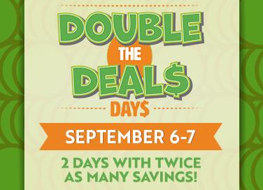 Double the Deals Days