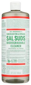 Dr. Bronner's Sal Suds Organic Cleaner, Biodegradable, 16-oz.