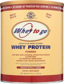 Whey To Go Whey Protein, Solgar