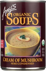 Amy's Organic Cream of Mushroom Soup, 14.1 oz 