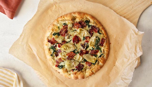 Spinach Artichoke Pizza Recipe